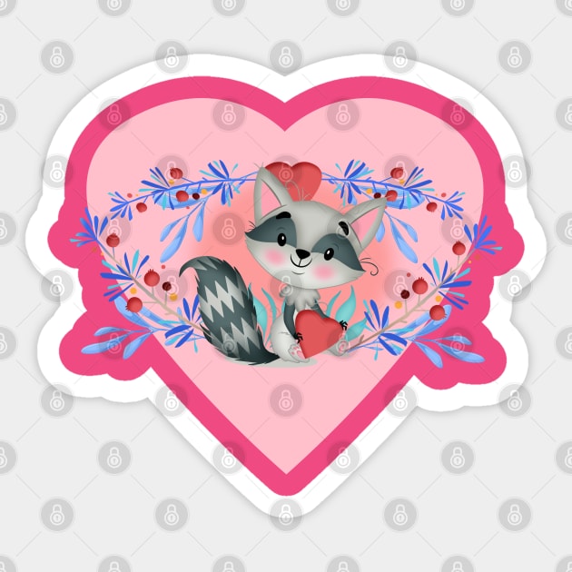 my valentine Sticker by richhwalsh